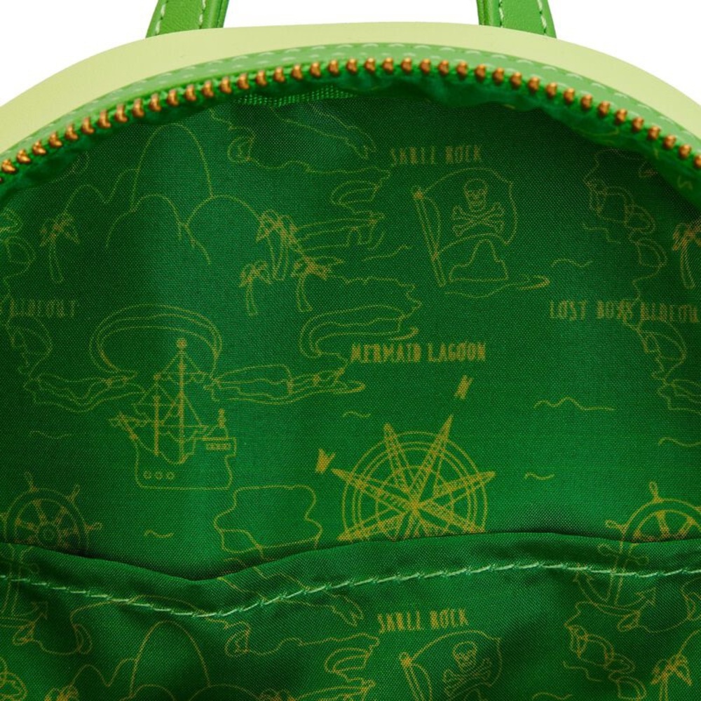 New With Tags Loungefly Disney’s Peter Pan Mini Backpack and Wallet - Picture 7 of 11